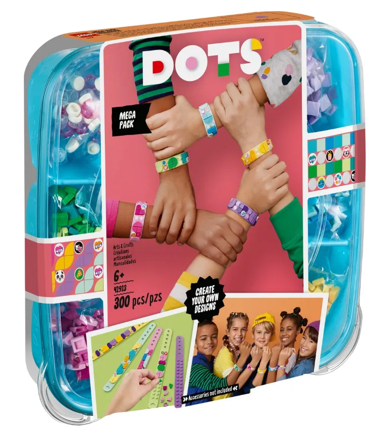 41913 LEGO® DOTS Bracelet Mega Pack