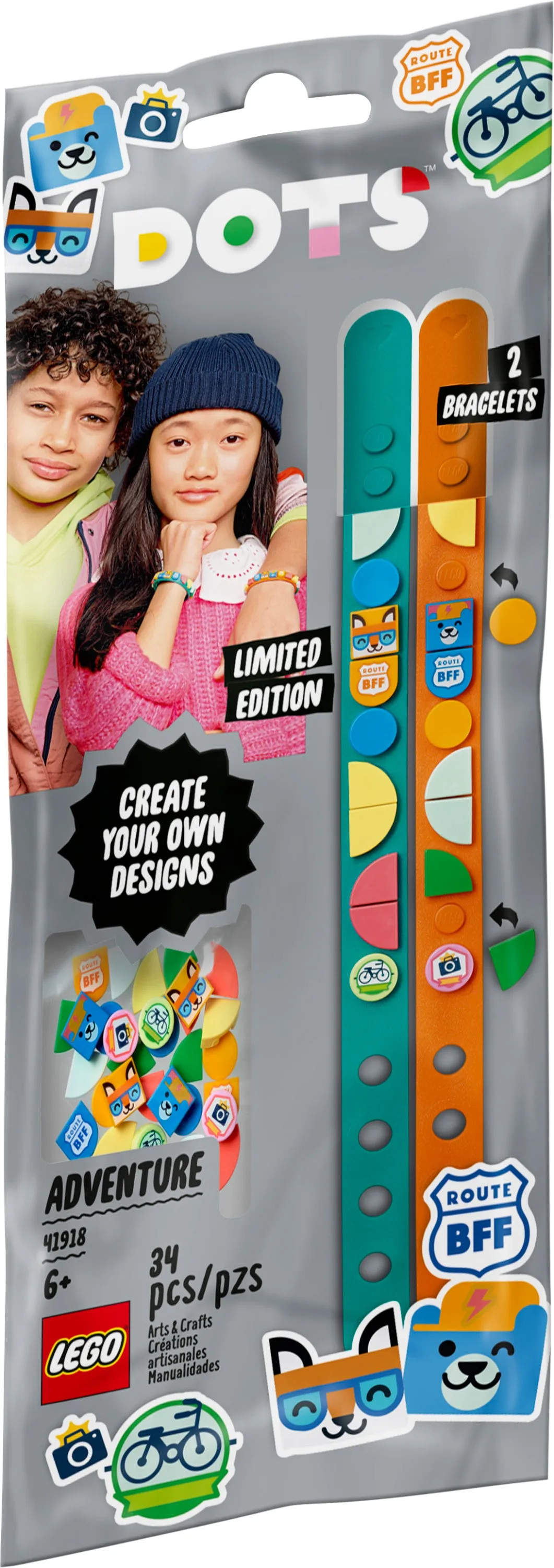 41918 LEGO® DOTS Adventure Bracelets