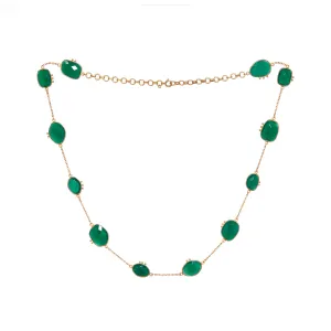 AMAZONIA ORGANICA GREEN NECKLACE