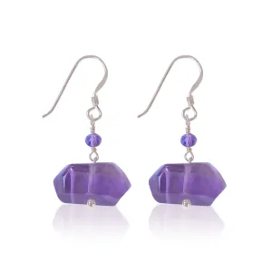 Amethyst Earrings for Emotional Stability