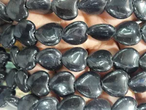 Black Heart Semi Precious Jade Stones