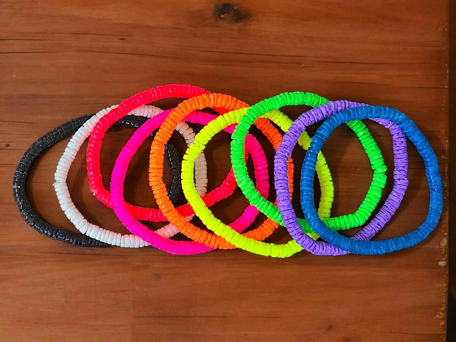 BlueRica Stretch Puka Shell Bracelet
