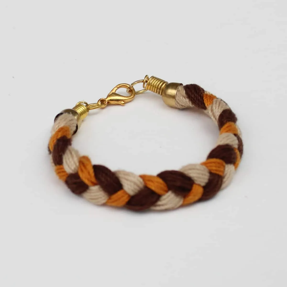 Brown Braided Bracelet