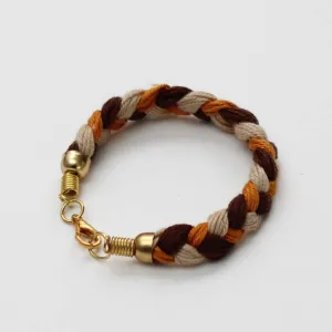 Brown Braided Bracelet