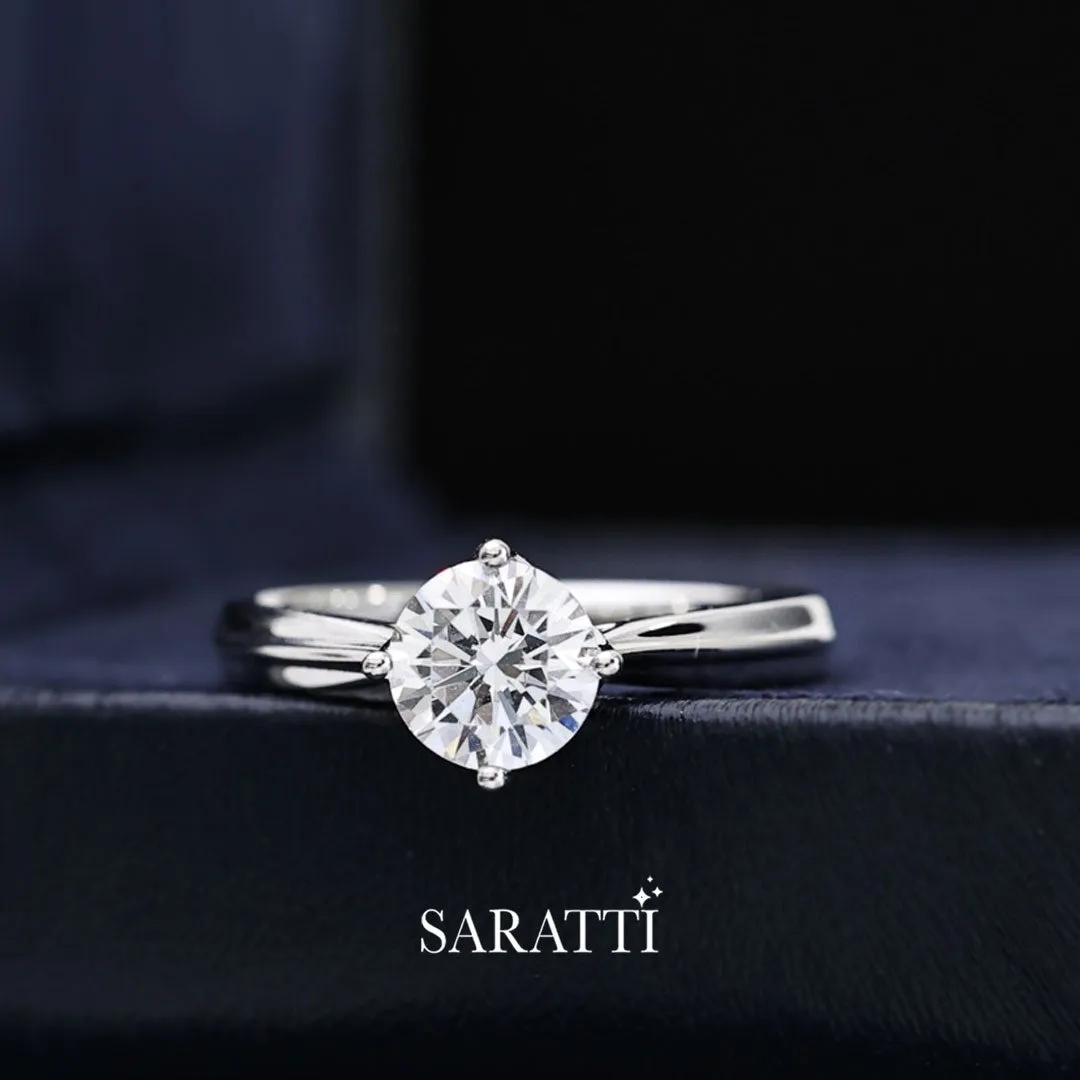 Claudine - Timeless Solitaire Diamond Ring