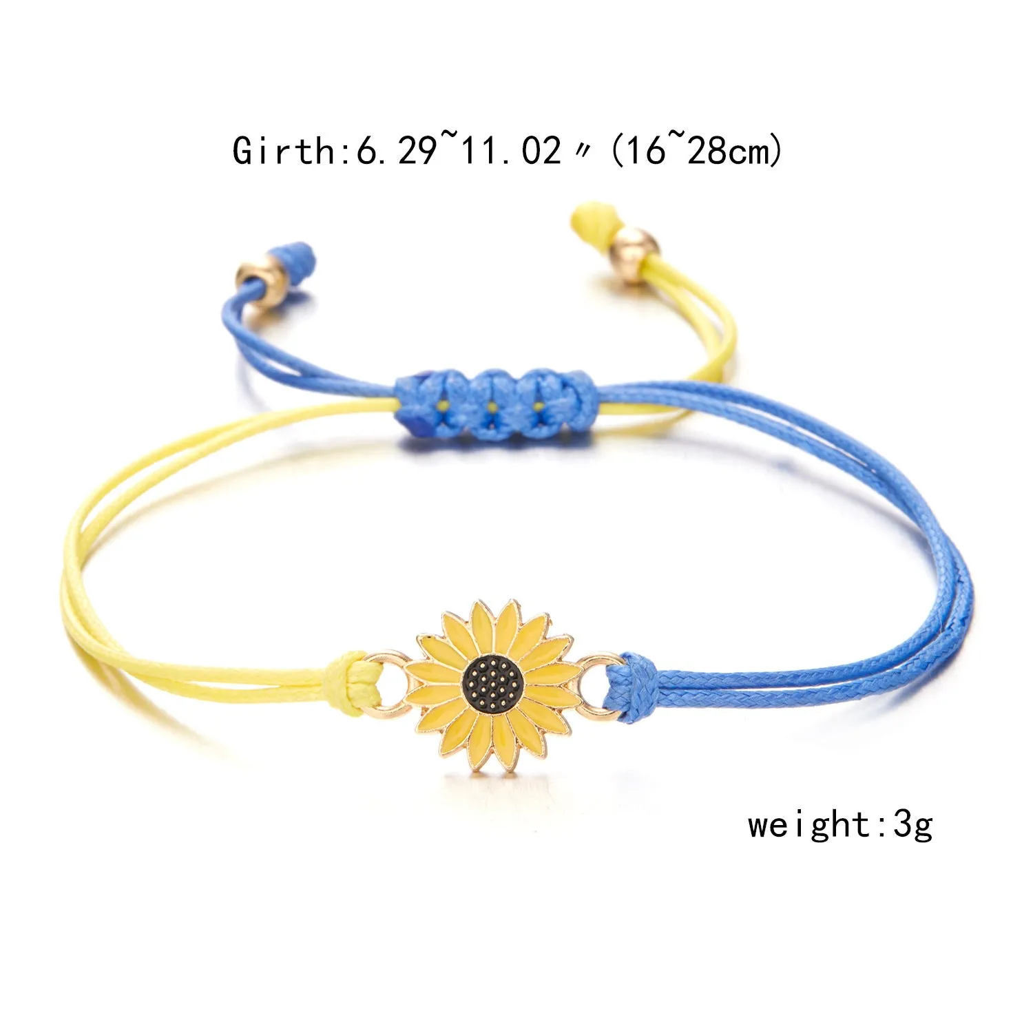 Creative Color-block Hand-woven Bracelet
