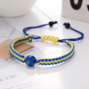 Creative Color-block Hand-woven Bracelet