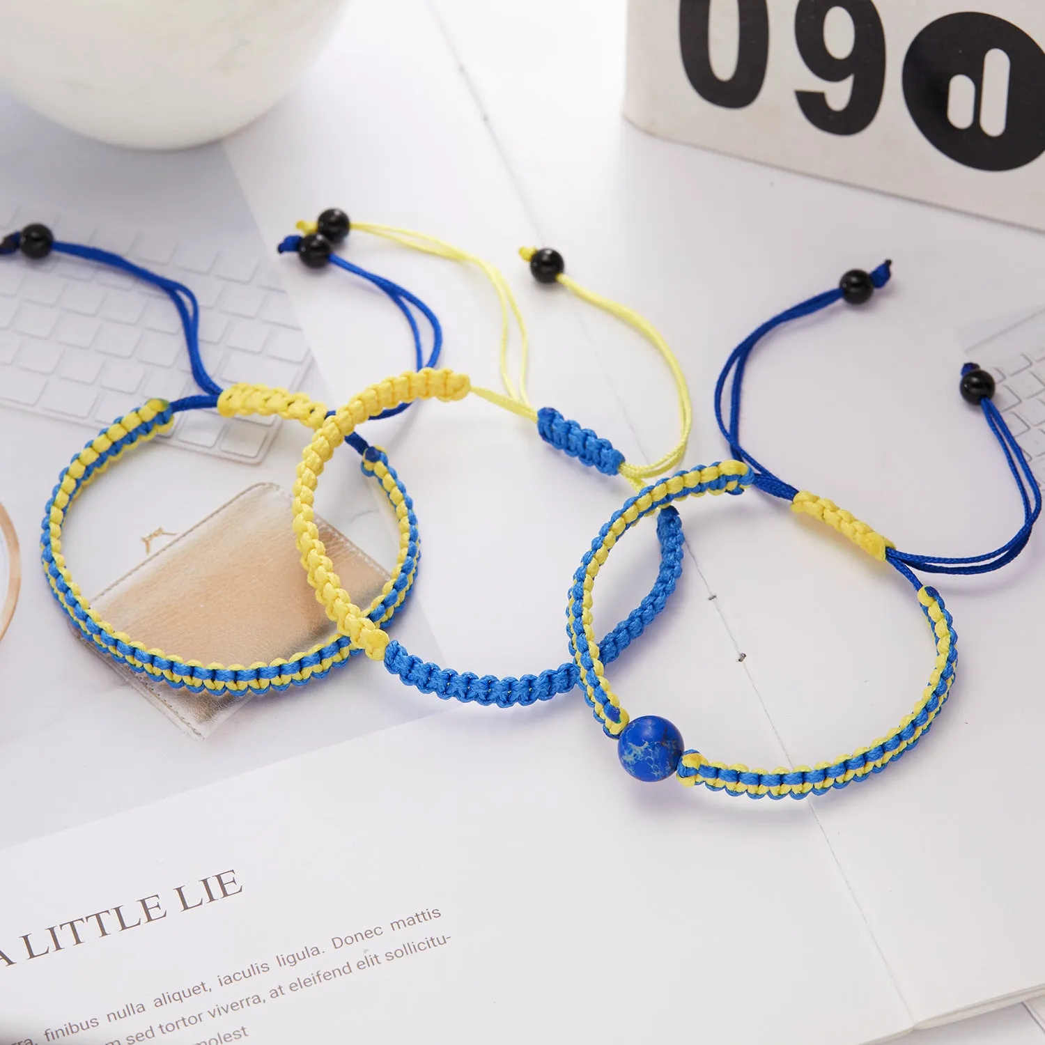 Creative Color-block Hand-woven Bracelet