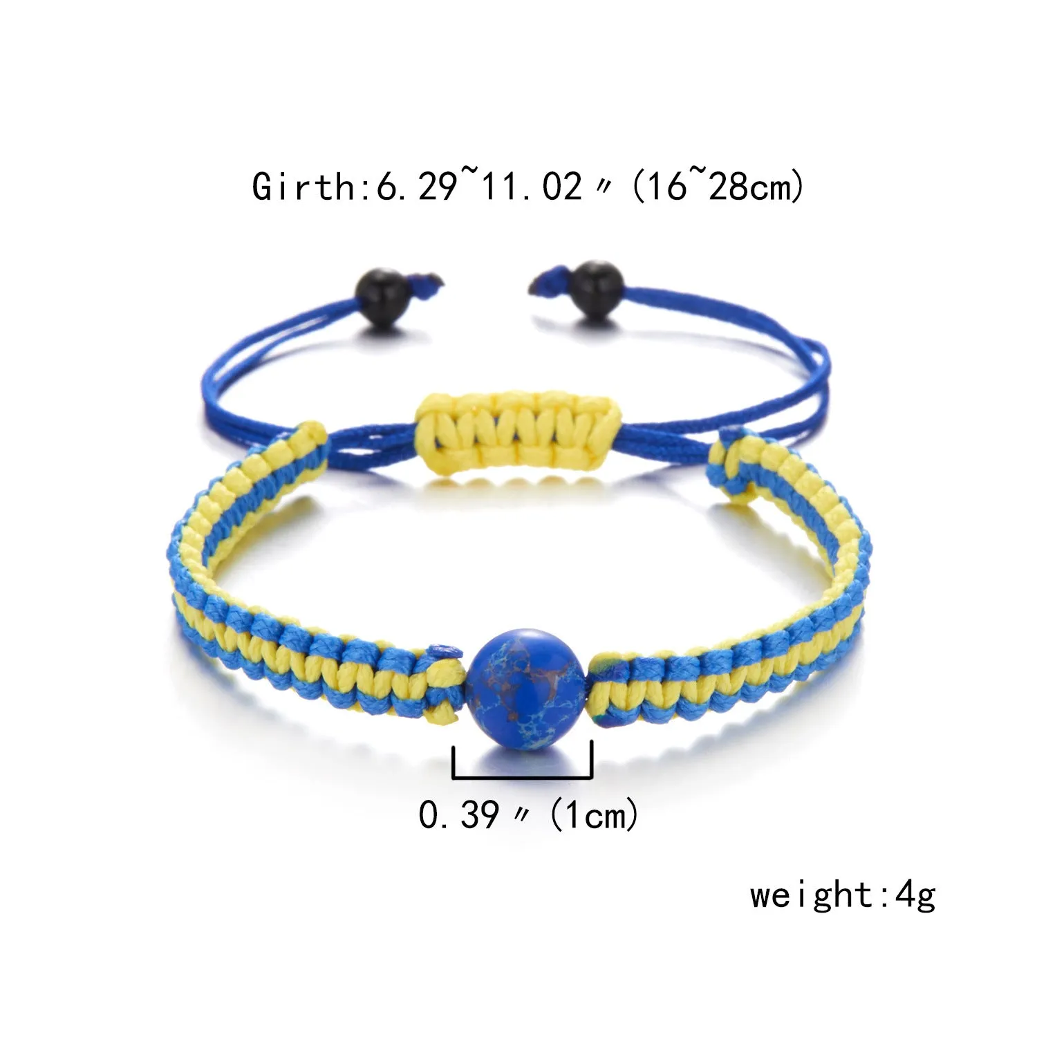 Creative Color-block Hand-woven Bracelet