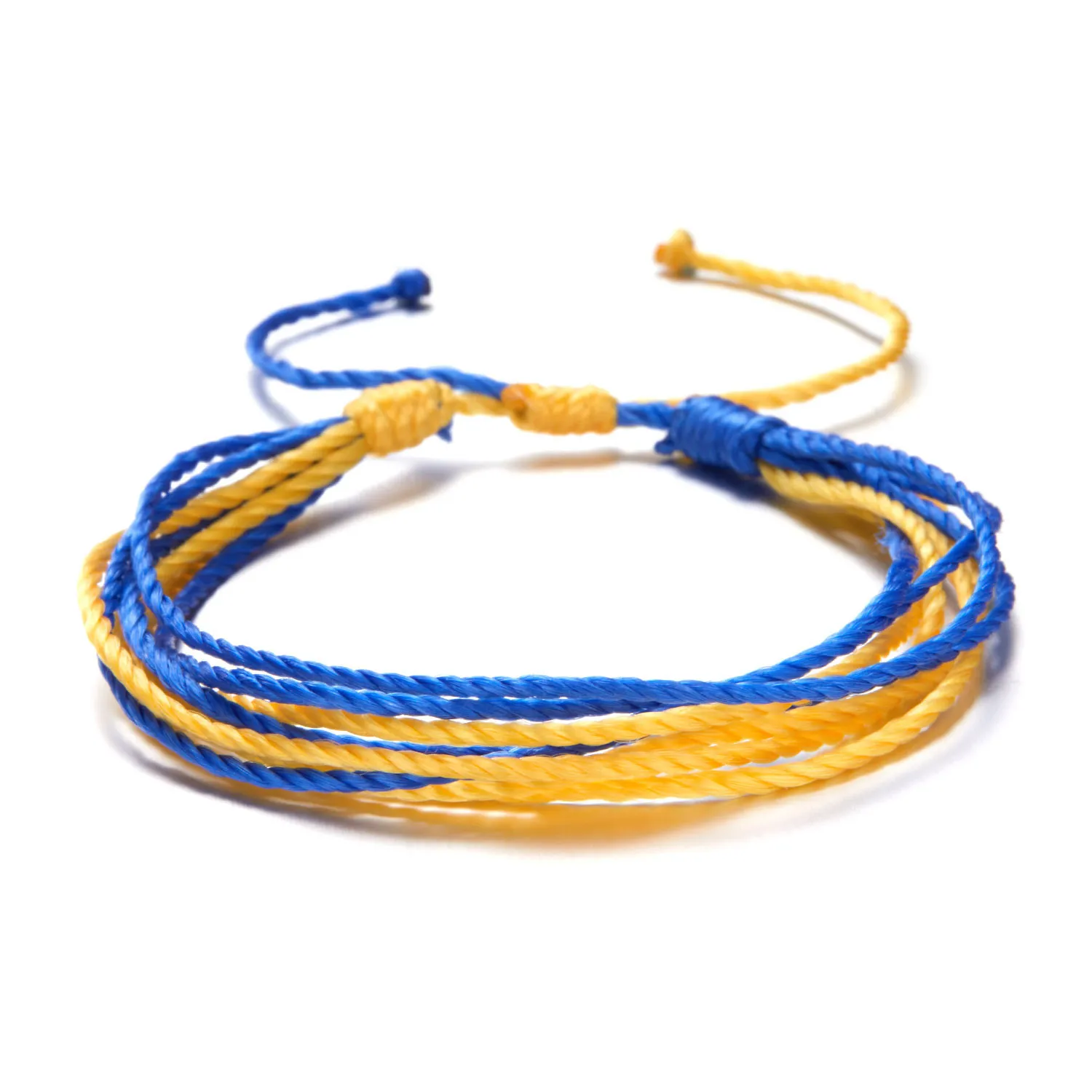 Creative Color-block Hand-woven Bracelet