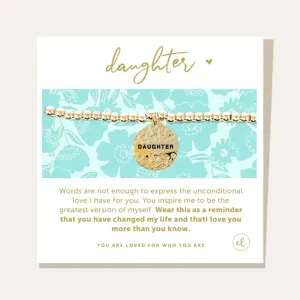 Daughter Charm Bracelet