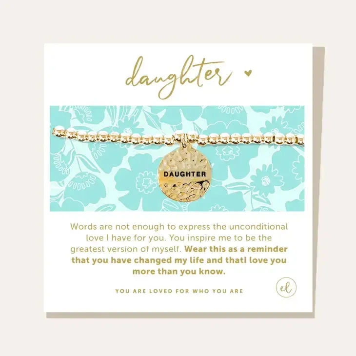 Daughter Charm Bracelet