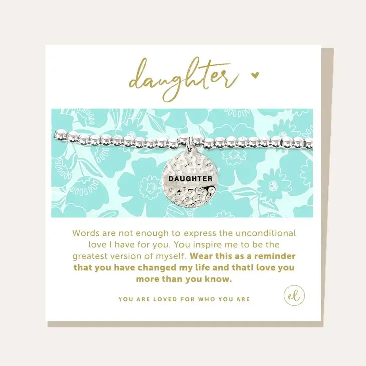 Daughter Charm Bracelet