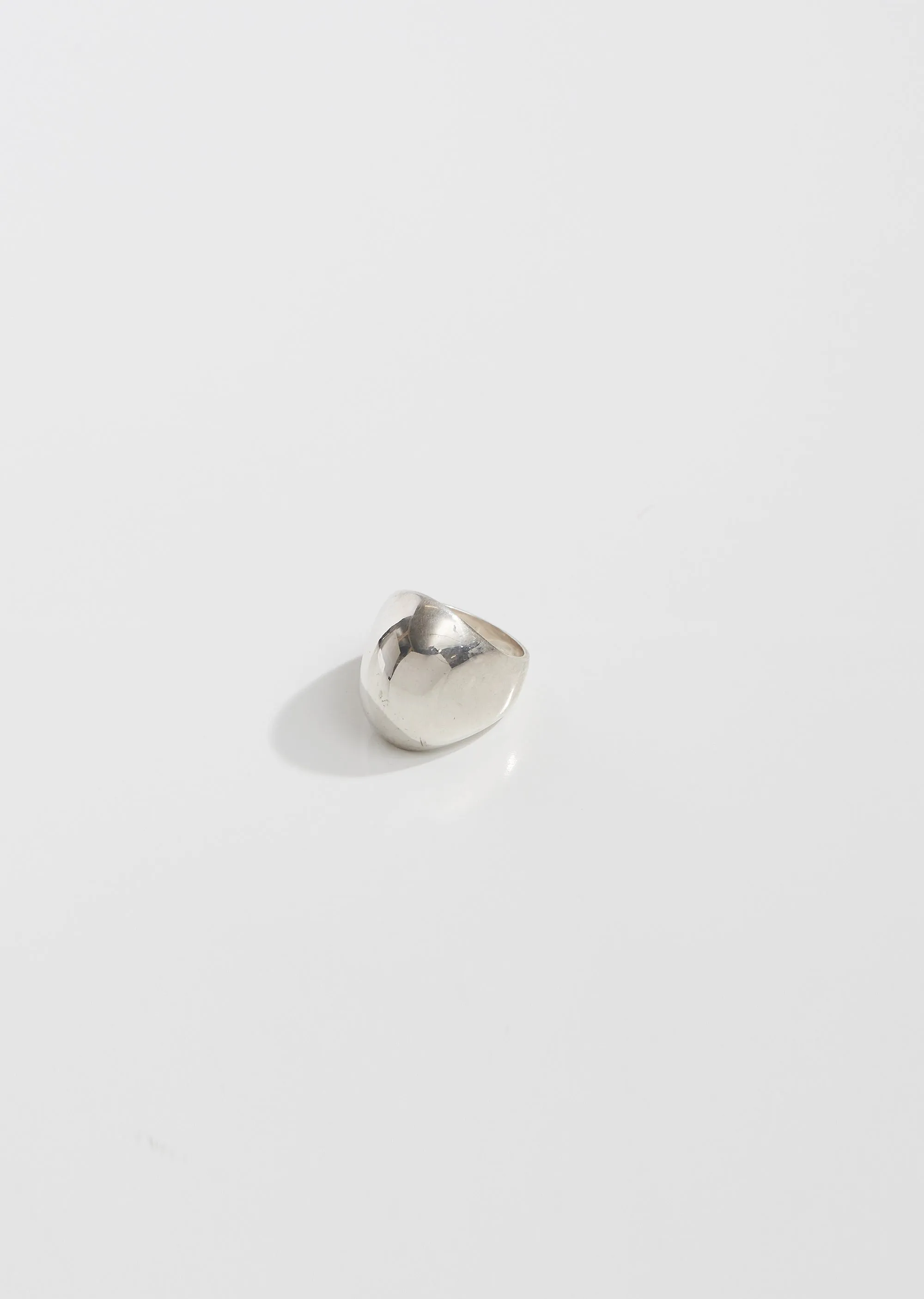 Dome Sterling Silver Ring