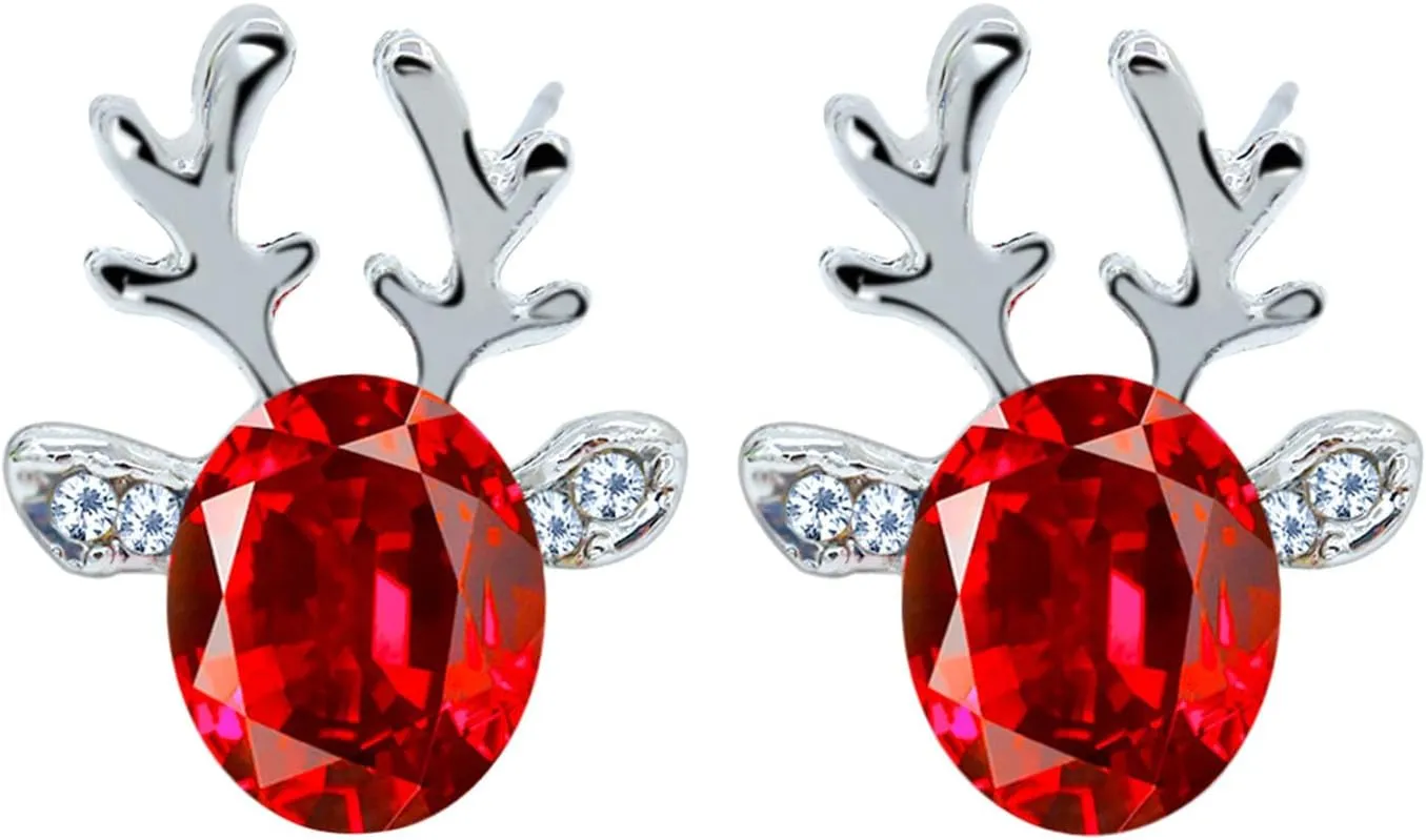Earrings for Women HoopsDiamond Stud Earrings for Women Cute Heart Hypoallergenic Stud Earrings with Cubic Zirconia Gold Earrings Inspirational Design Fashion Oval Earrings