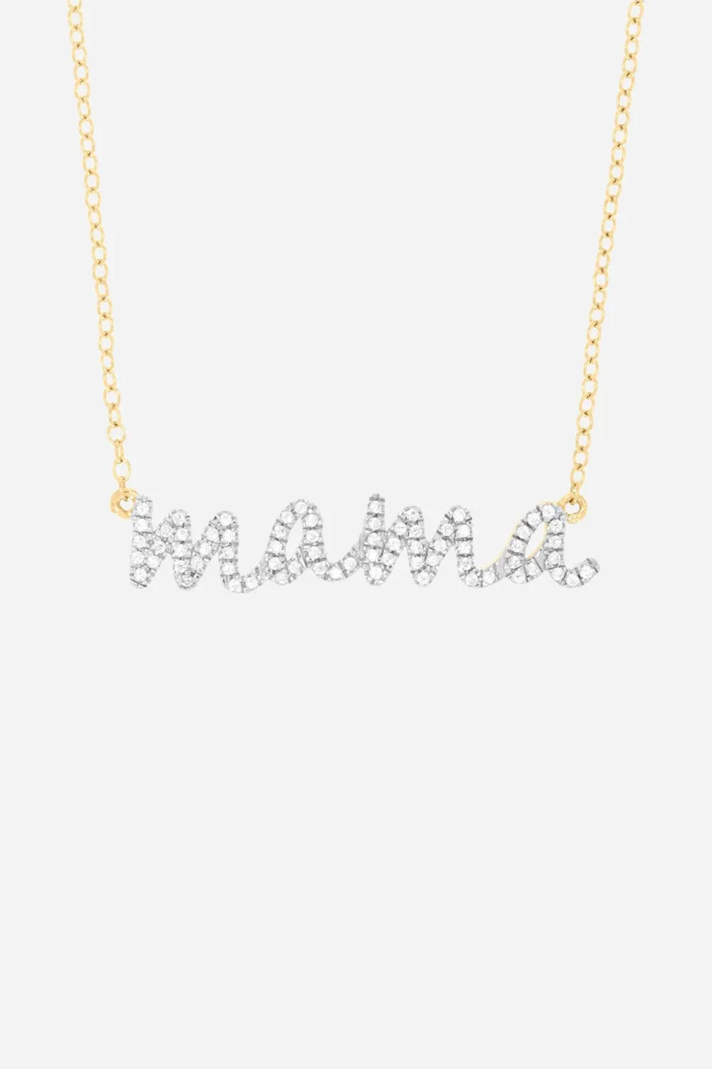 Ella Stein Rockstar Mama Necklace Gold