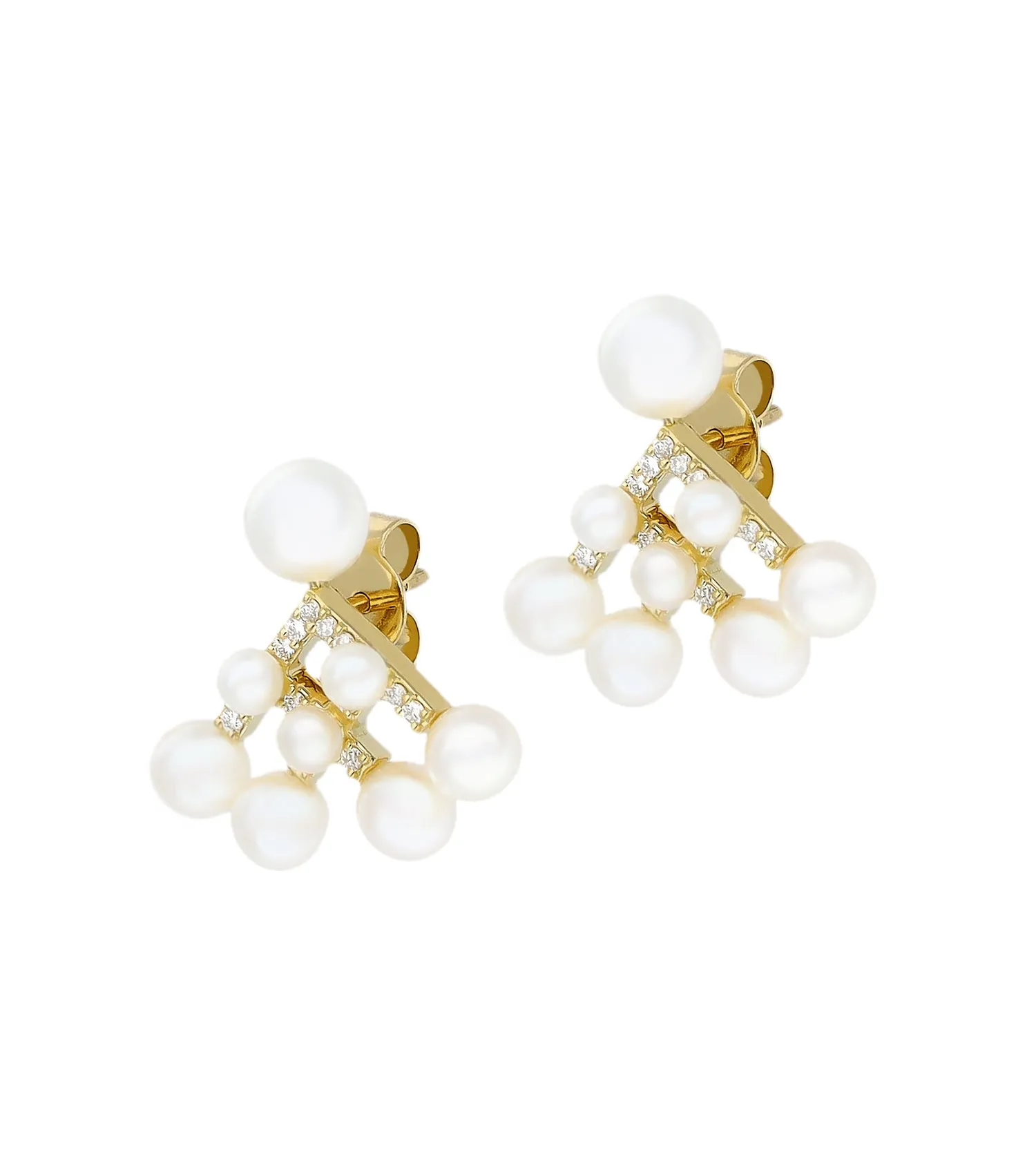 Essence diamond earrings