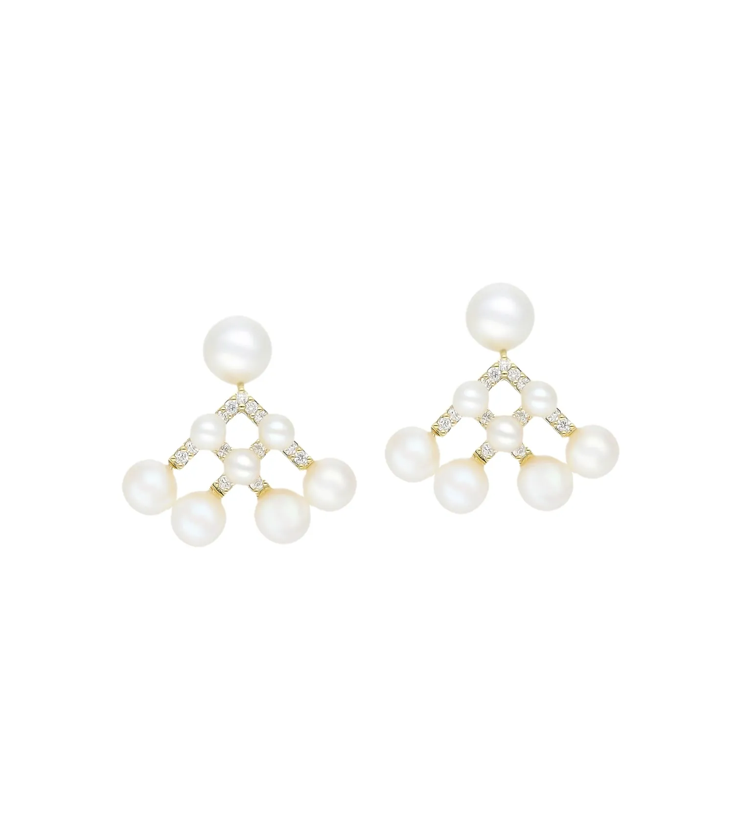 Essence diamond earrings