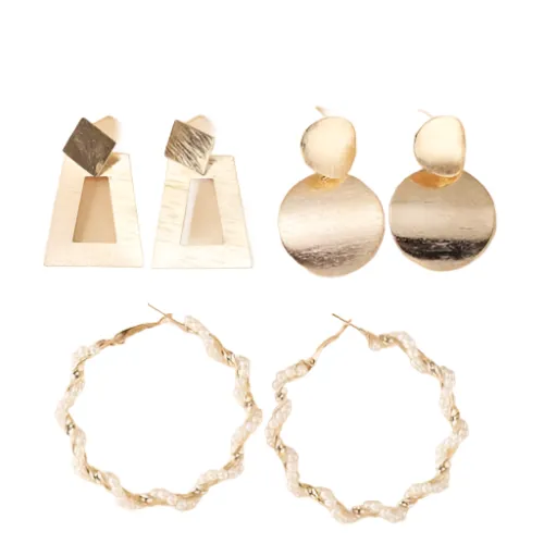 Europa Geometric Hoops Set