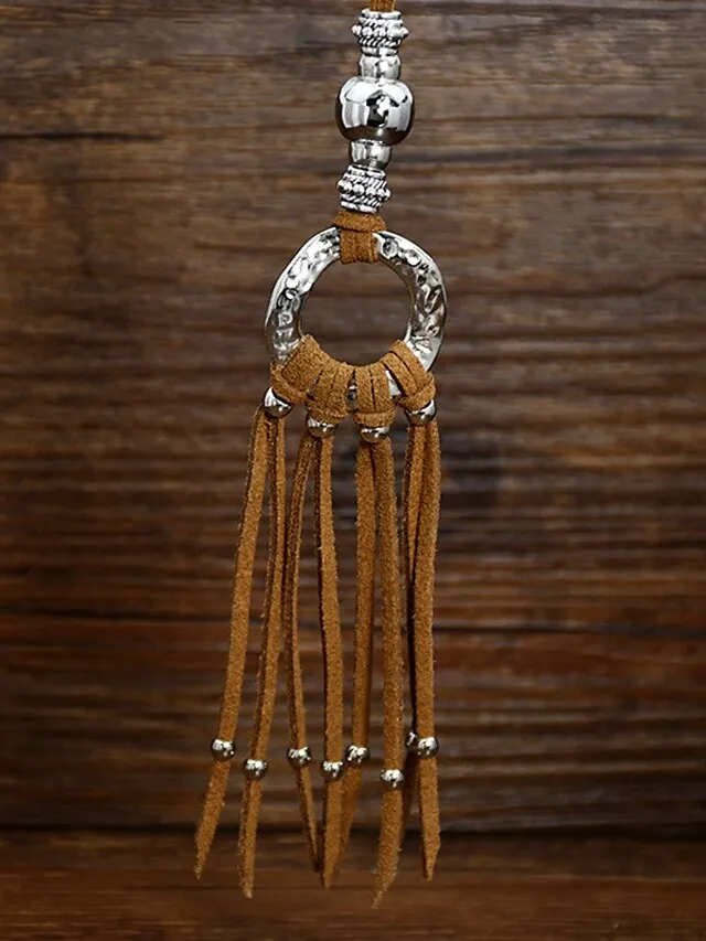 Flytonn- Women's necklace Ethnic Style Street Geometry Necklaces