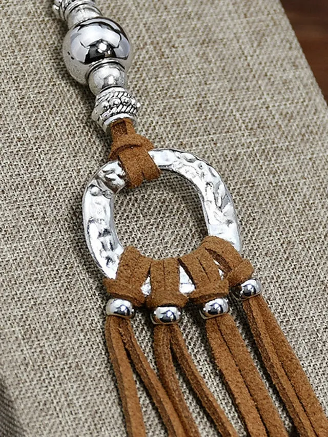 Flytonn- Women's necklace Ethnic Style Street Geometry Necklaces