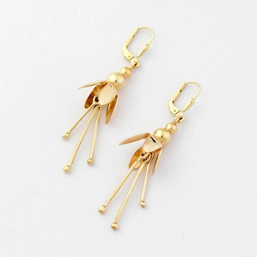 Fuchsia Earrings - Large