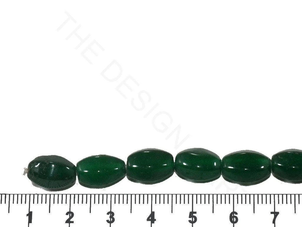 Green Oval Jade Semi Precious Stones