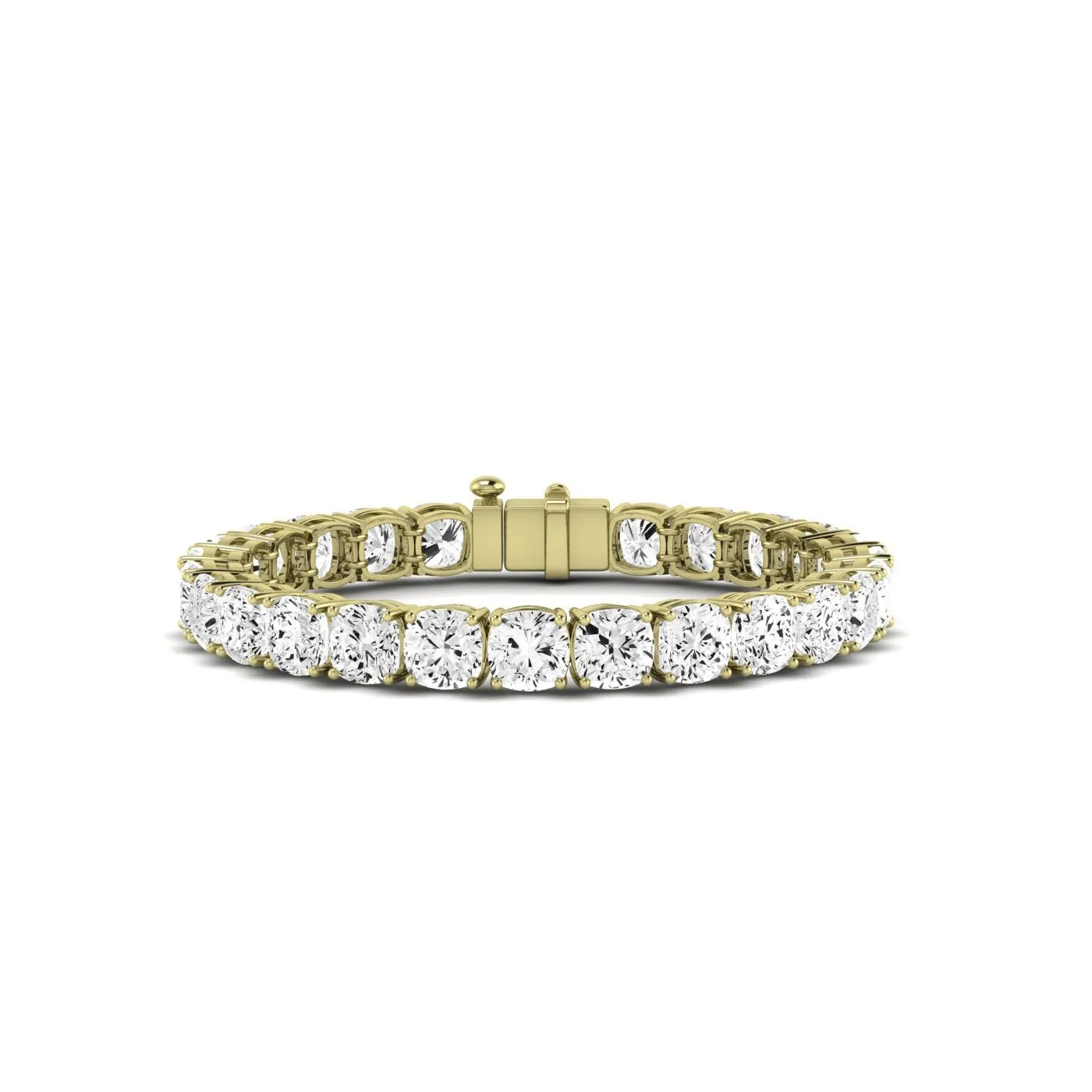 Helena Cushion Lab Diamond Tennis Bracelet