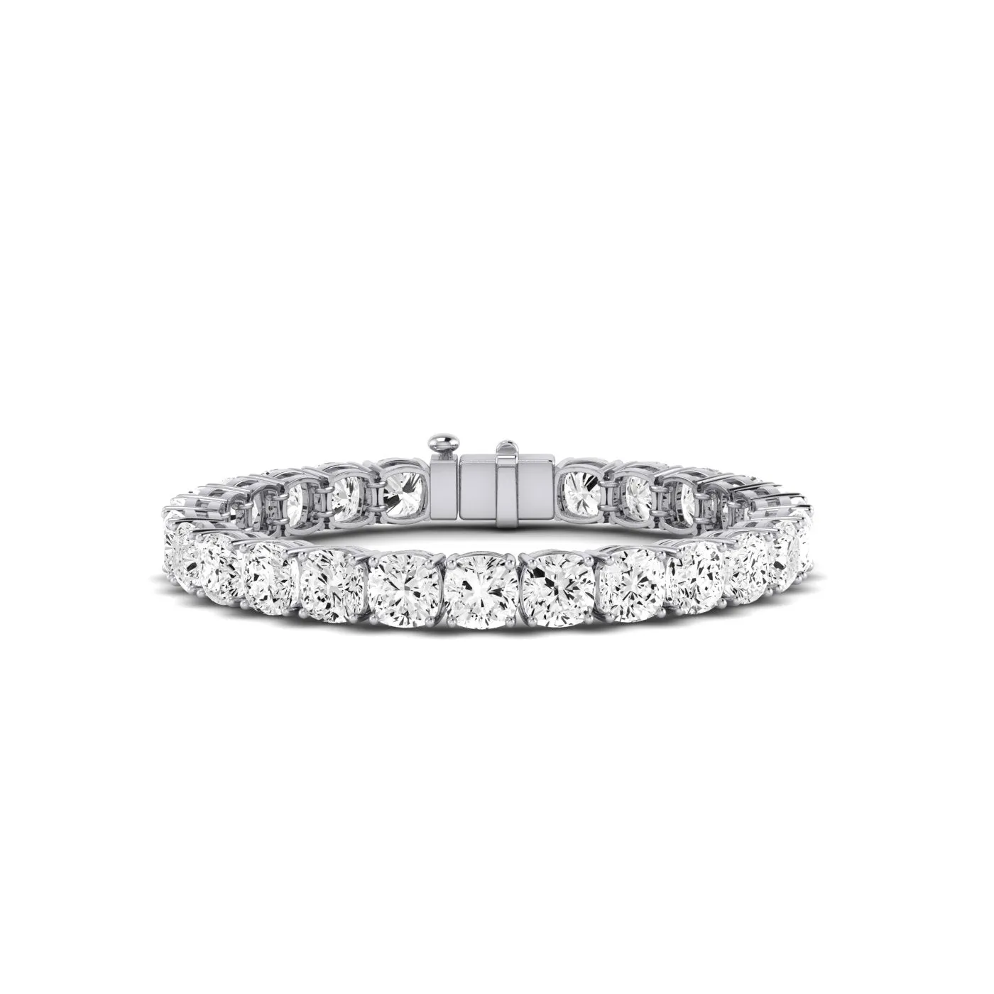Helena Cushion Lab Diamond Tennis Bracelet