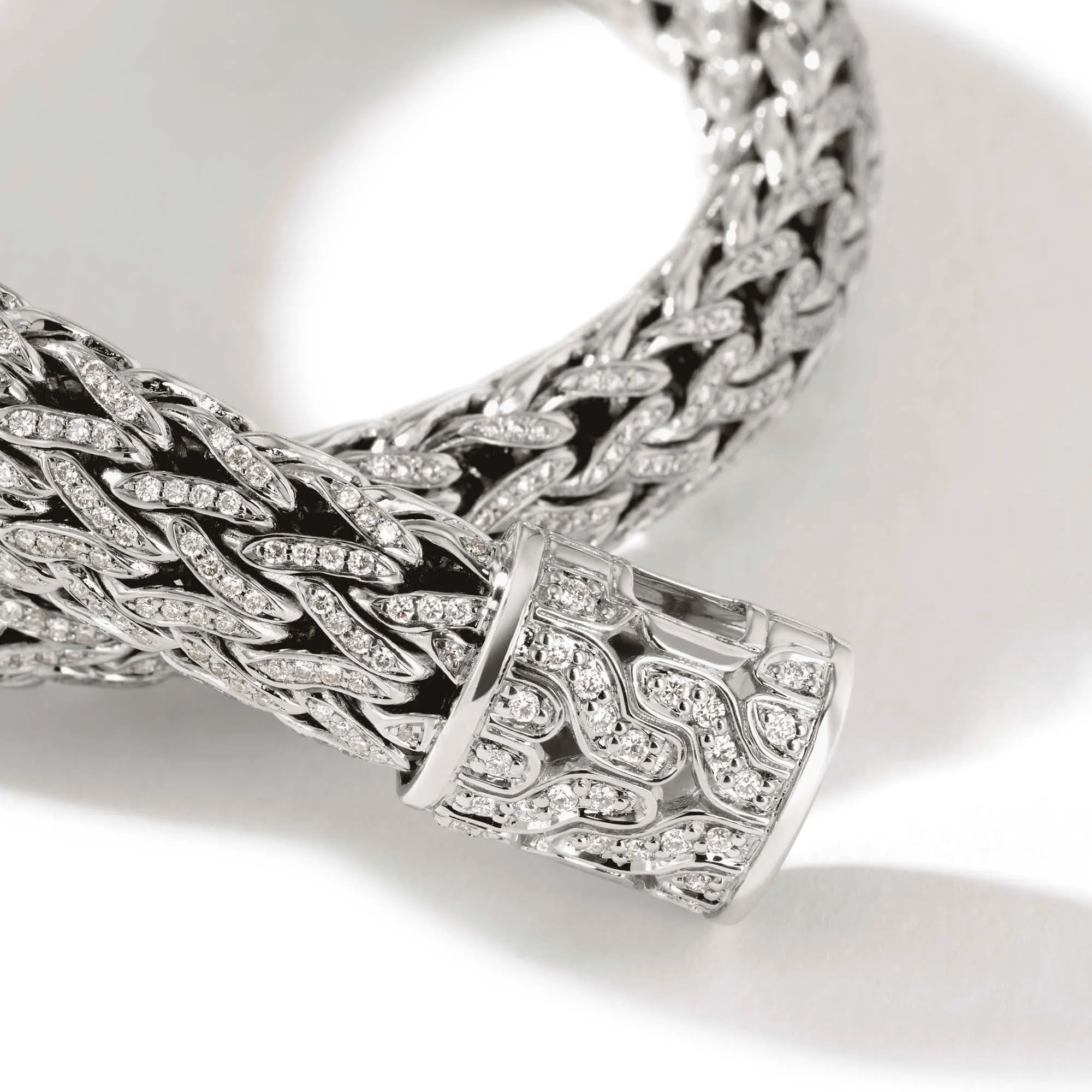Icon Bracelet, Sterling Silver, Diamonds, 10.5MM|BMP905992DI