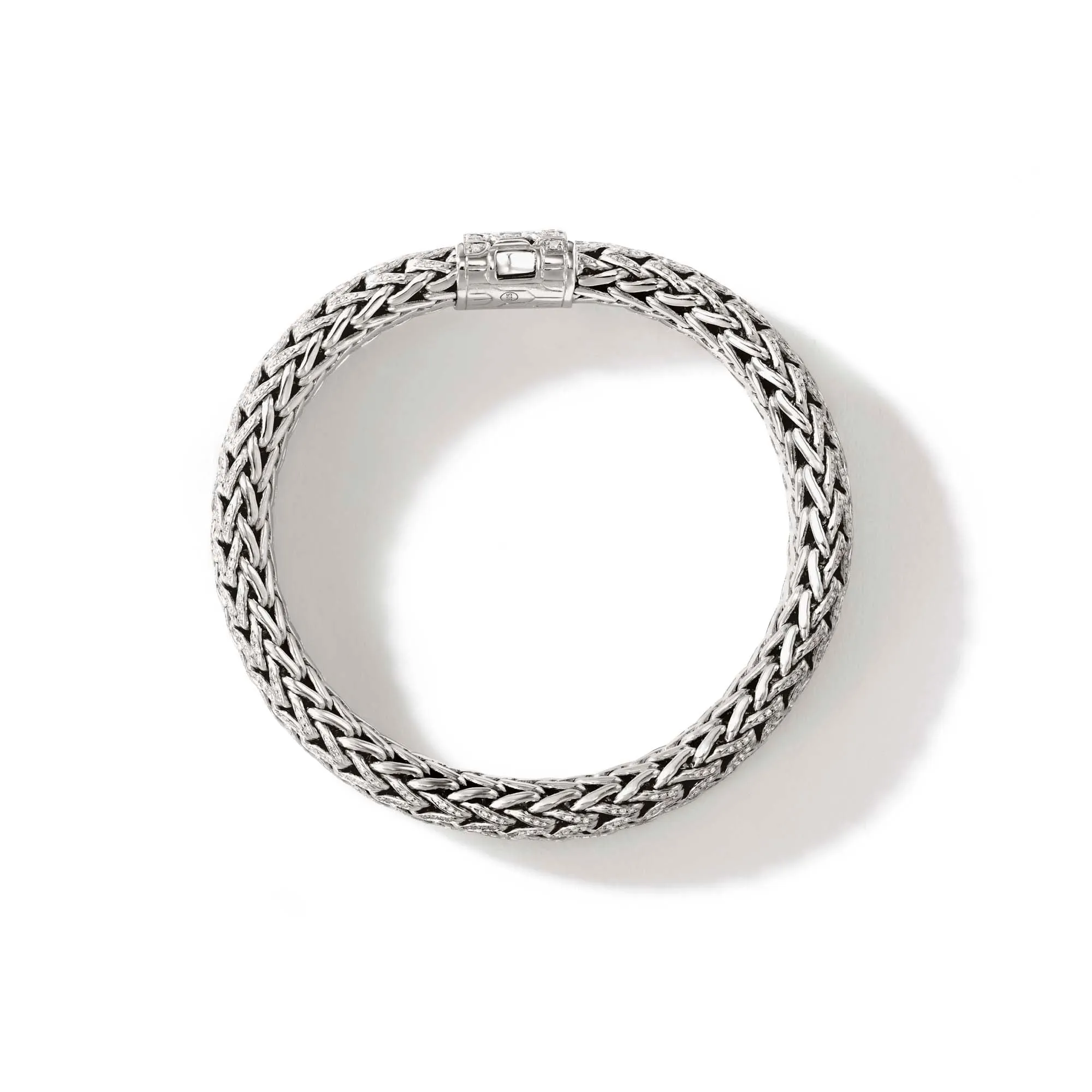 Icon Bracelet, Sterling Silver, Diamonds, 10.5MM|BMP905992DI