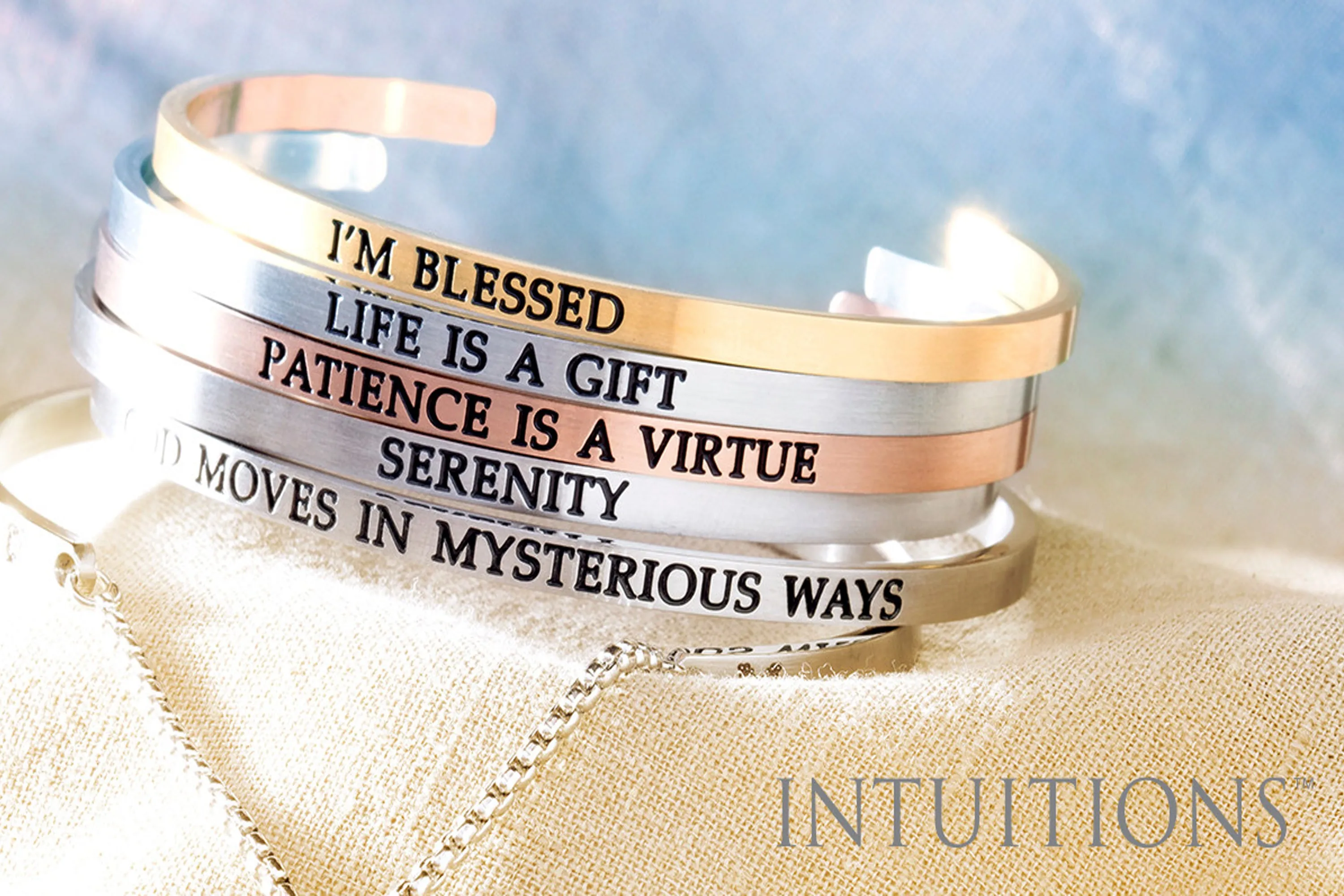 Intuitions Stainless Steel  Creative, Optimistic, Friendly October Pink Birthstone Bangle Bracelet