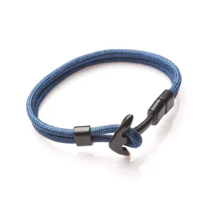 J by Jee Basic Blue Anchor Bracelet