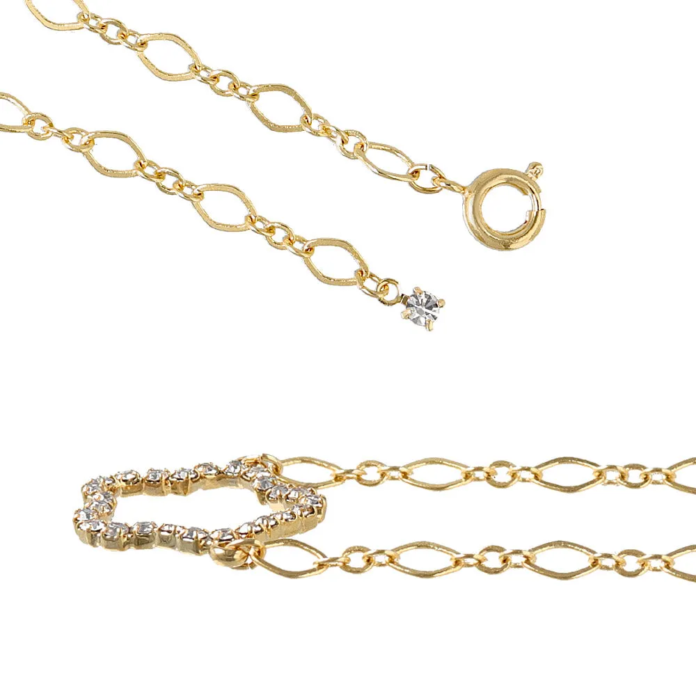 Jeweled Star Chain Necklace