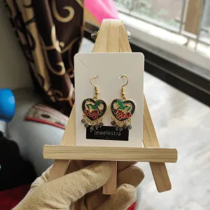 Jewelestia Birdsong Meenakari Earrings