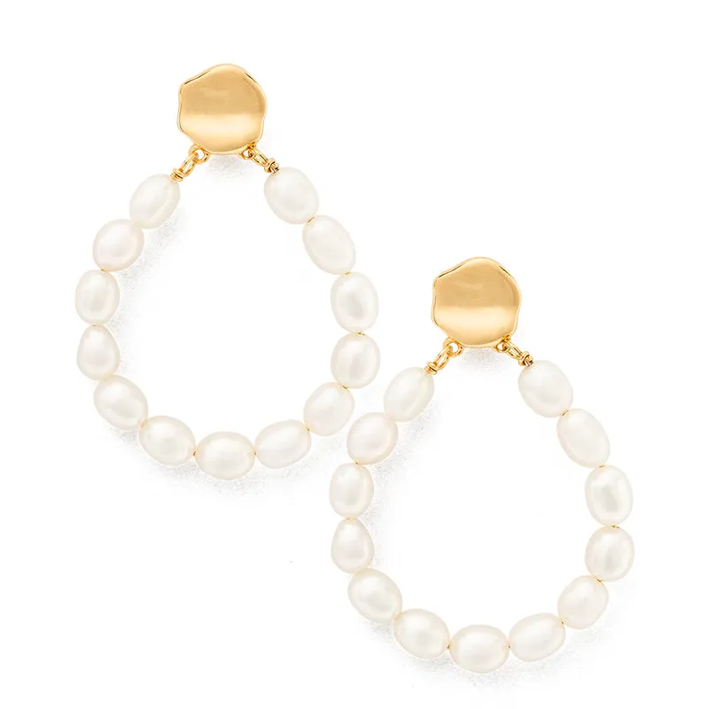 LUSTRE PEARL EARRINGS