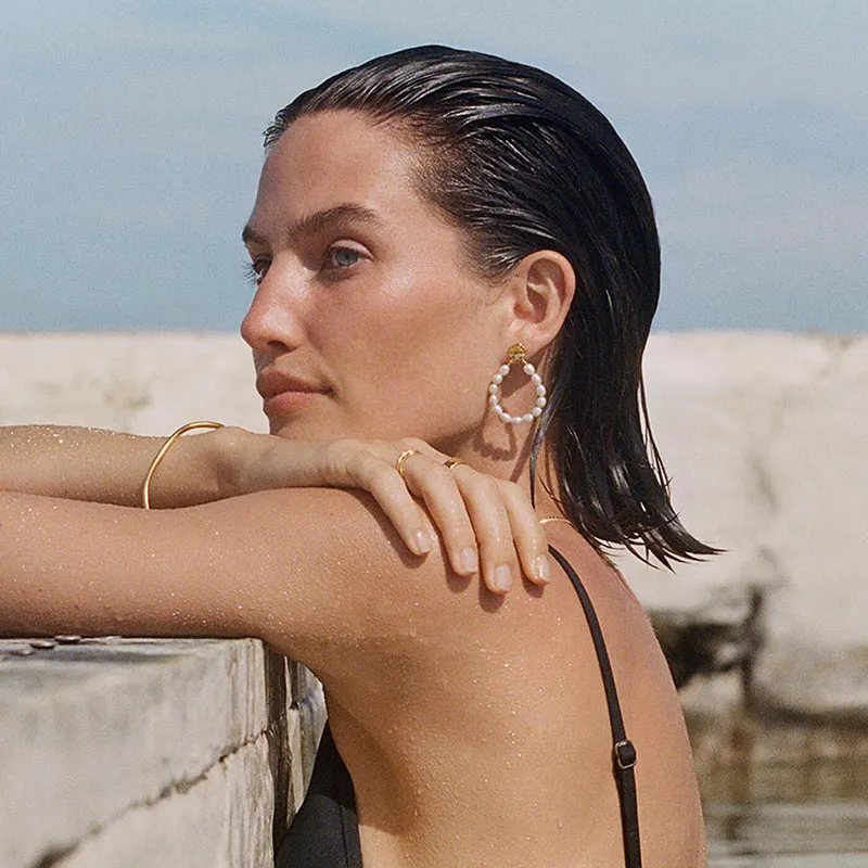 LUSTRE PEARL EARRINGS