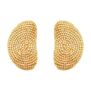MINI MURA EARRINGS- GOLD