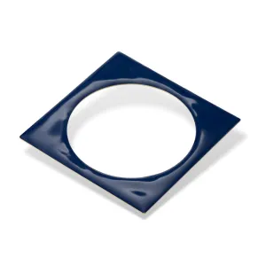 Mondrian  – bracelet with enamel – blue