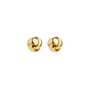 Najo Floret Yellow Gold Stud Earrings