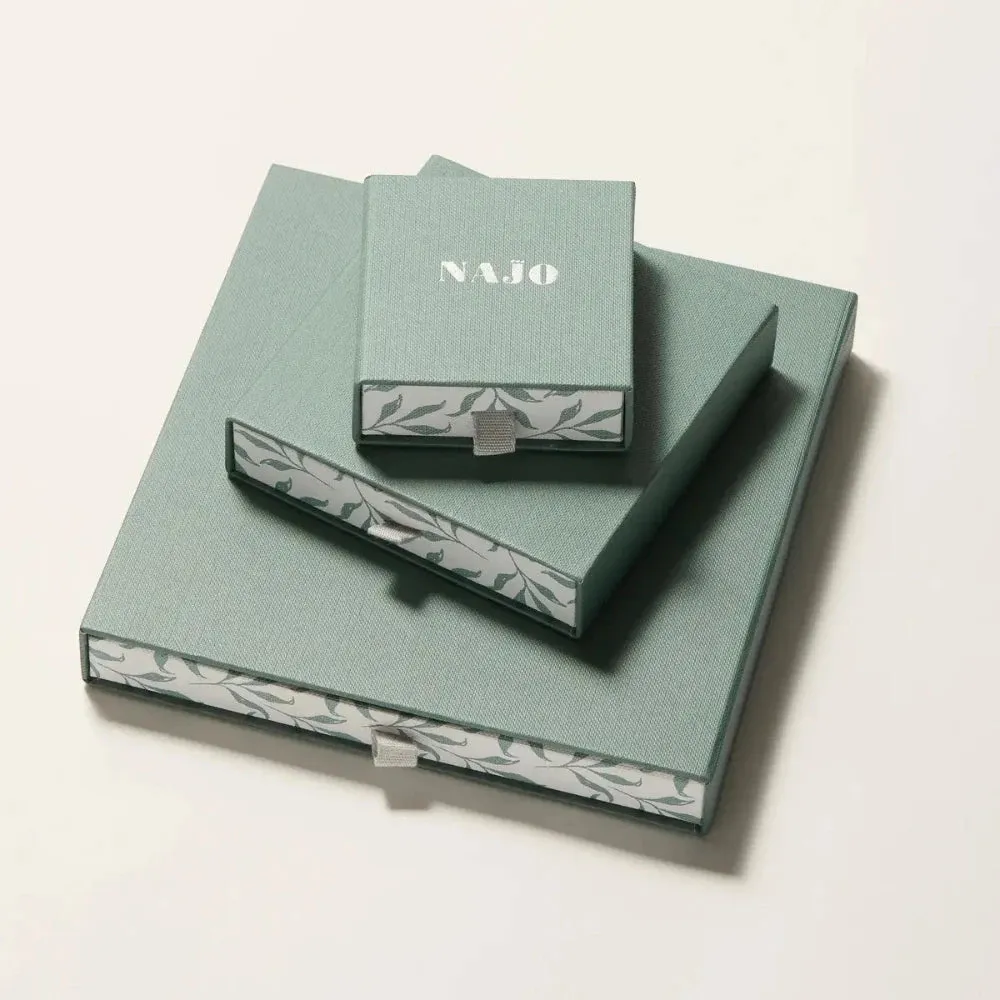 Najo Floret Yellow Gold Stud Earrings