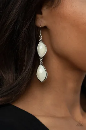 Paparazzi Earring ~ The Oracle Has Spoken - White