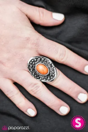 Paparazzi Ring ~ Pedal To The MEADOW - Orange