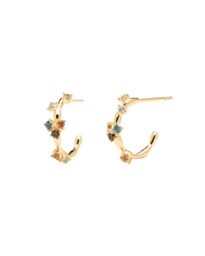 PD Paola Five Earrings, Gold