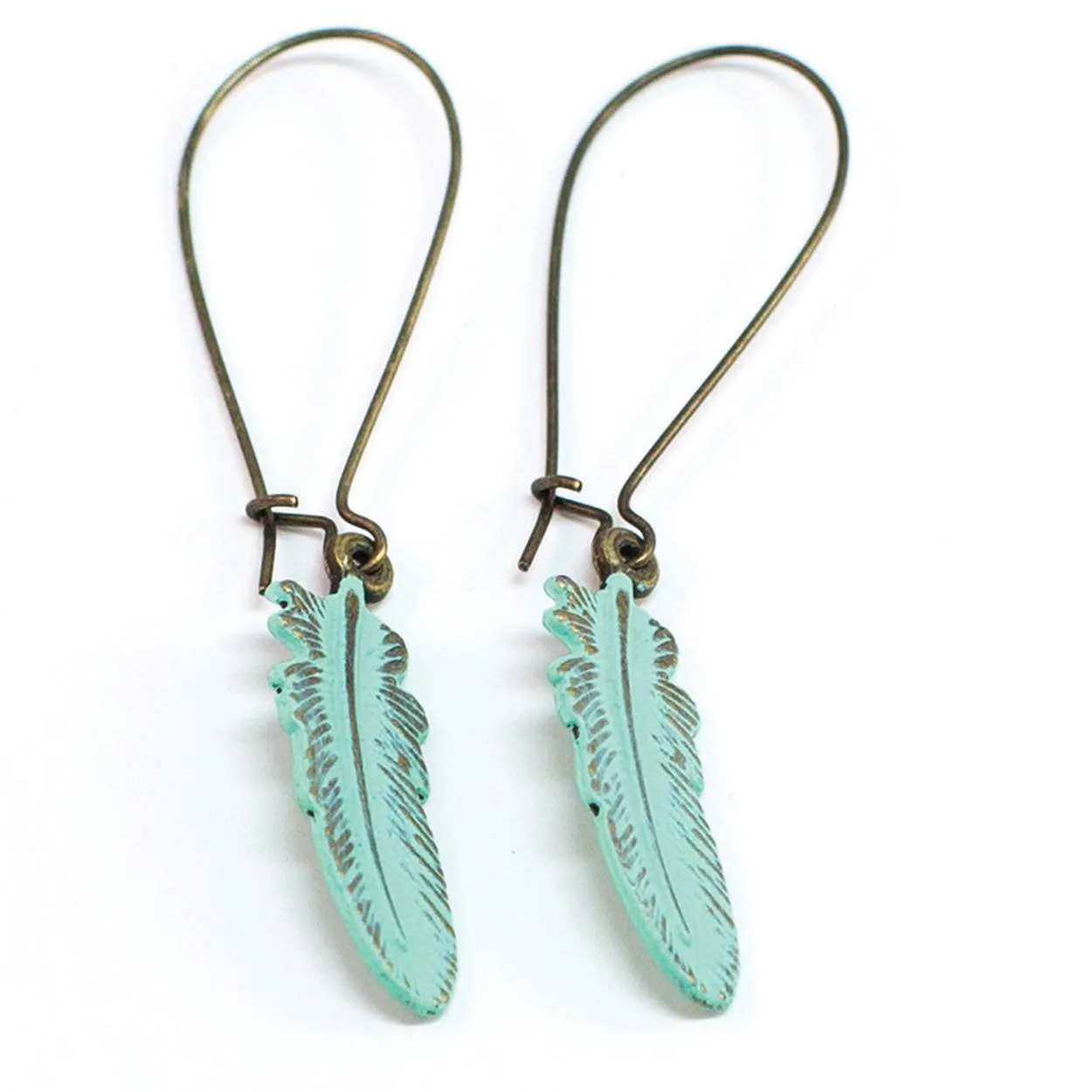 Plumage Feather Earrings