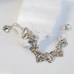 Reticulated Heart Bracelet