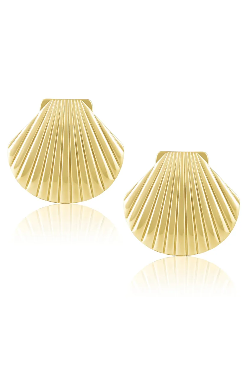 Sahira Shelly Earring - Gold