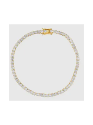 Sahira Tennis Bracelet 7.5 - Silver