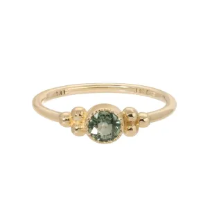 Seville Green Sapphire Ring