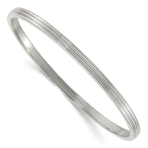 Stainless Steel Polished Bangle